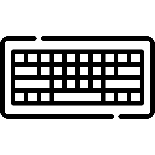 Keyboard tray icon